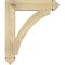 Ekena Millwork Thorton Arts & Crafts Rough Sawn Bracket, Douglas Fir, 4"W x 22"D x 26"H BKT04X22X26THR03RDF - alternate 2
